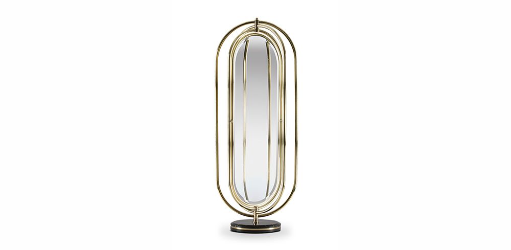 Mirrors - Colosseum Floor Mirror - COVET HOUSE