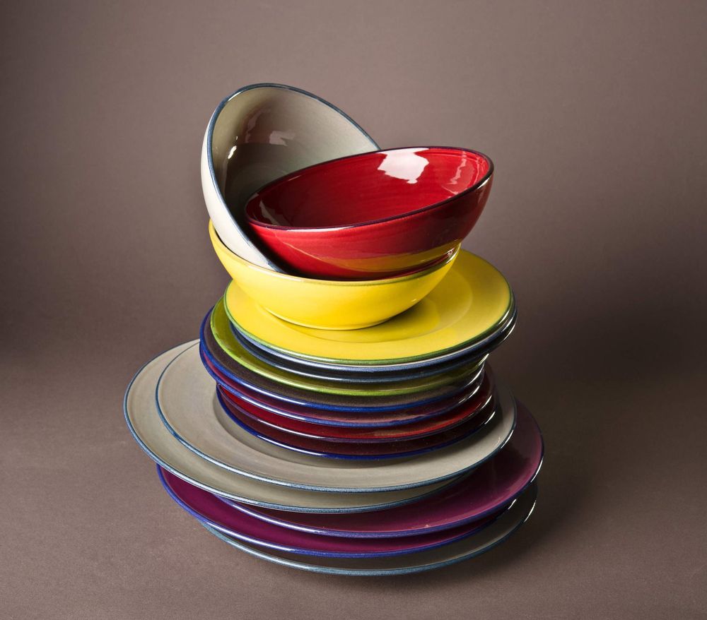 Ceramic - cups, mugs, bowls, salad bowls, pitchers, plate, tray, dish, ramekin, vase ... - ATELIER BERNEX