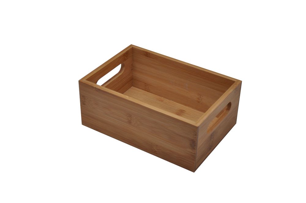 Bathroom storage - Bamboo basket - OPPORTUNITY