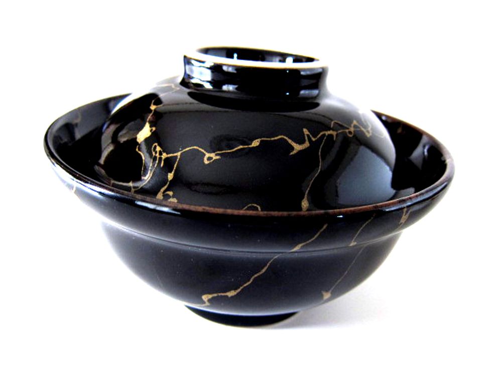 Bowls - Rice bowls, soup bowls, with or without ceramic lid, made in Japan - SHIROTSUKI / AKAZUKI JAPON