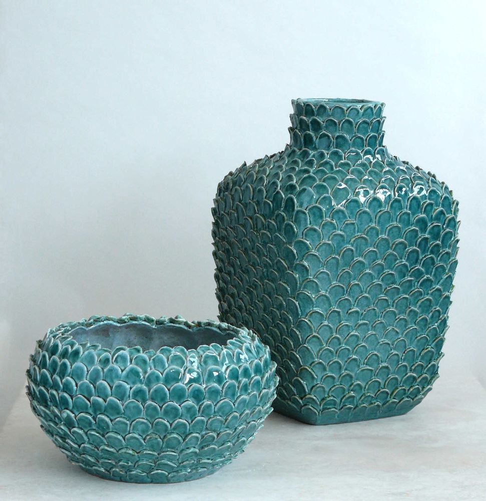 Decorative objects - Bottle scales - CERAMICA ND DOLFI