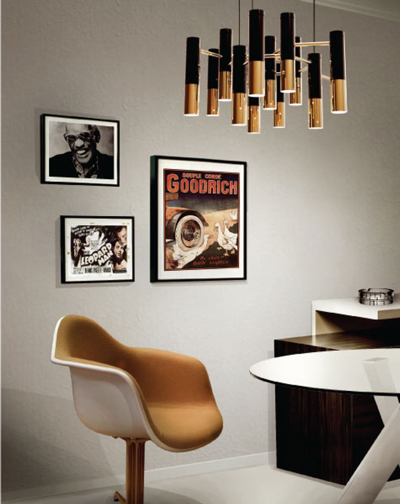Mobilier et rangements pour bureau - Ike Lampe à Suspension - COVET HOUSE