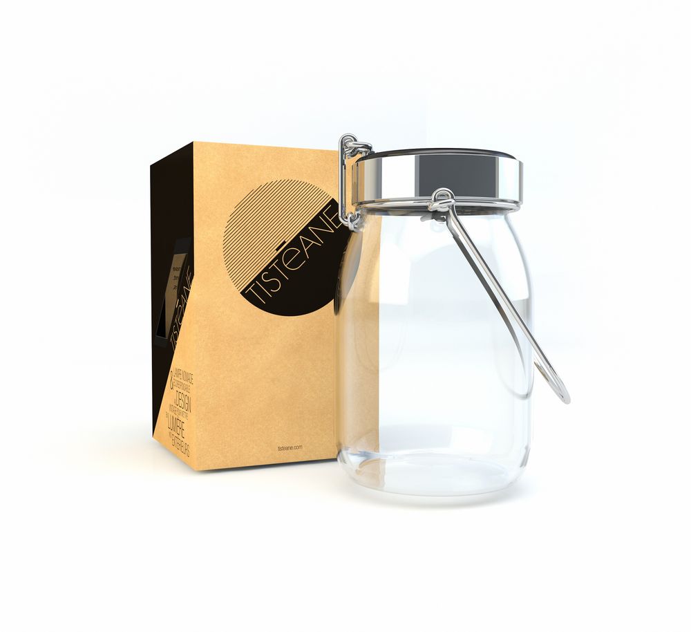 Customizable objects - Luciole Pot de Lait Touch - TISTEANE