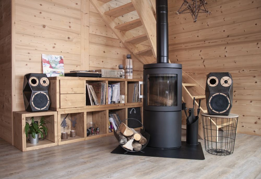 Enceintes et radios - Paire d'enceintes VOODOO HI-FI passives - PEOPEO