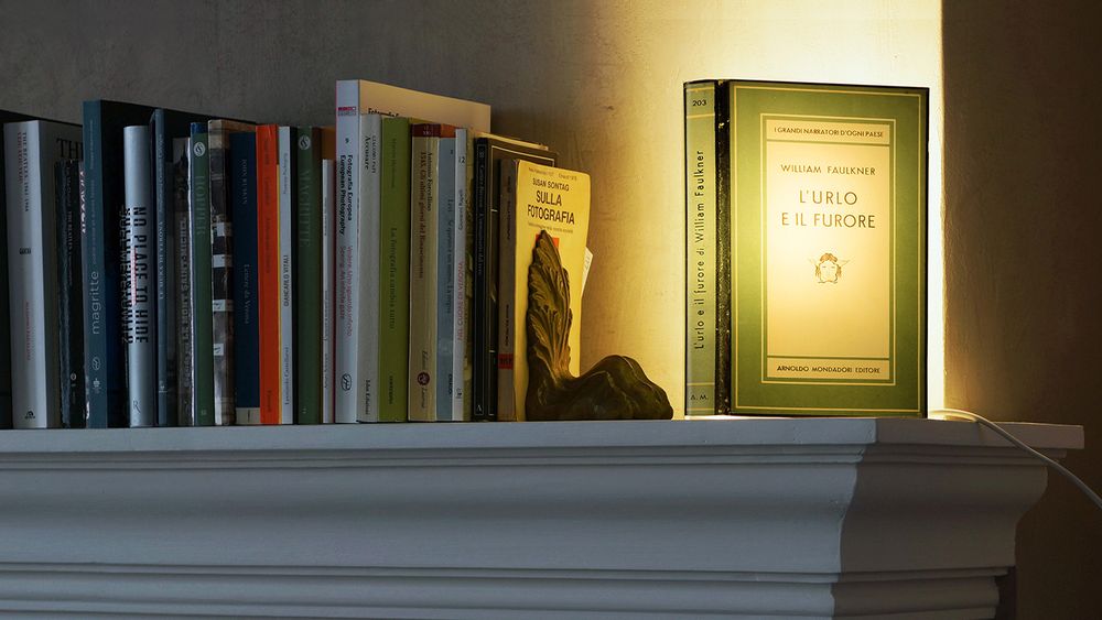 Lampes de bureau - Lampe-livre ABAT-BOOK - ART FRIGÒ - ABAT BOOK