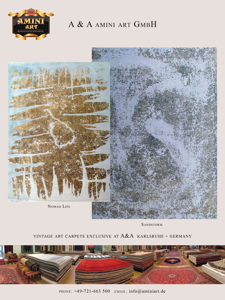 Design carpets - Carpets and Kelims - A & A AMINI ART GMBH