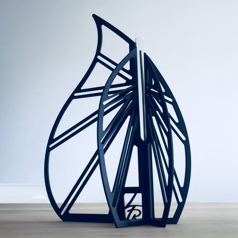 Décorations florales - Soliflore : "La fleur dans une goutte d'eau" - LFR CONCEPTION