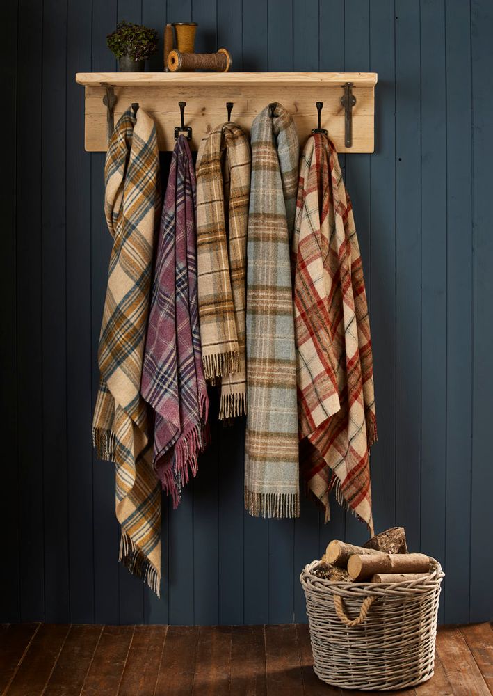 Throw blankets - New Country Collection Throws - BRONTE BY MOON