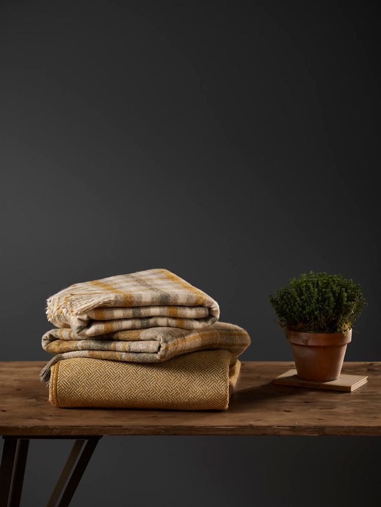 Throw blankets - New Country Collection Throws - BRONTE BY MOON