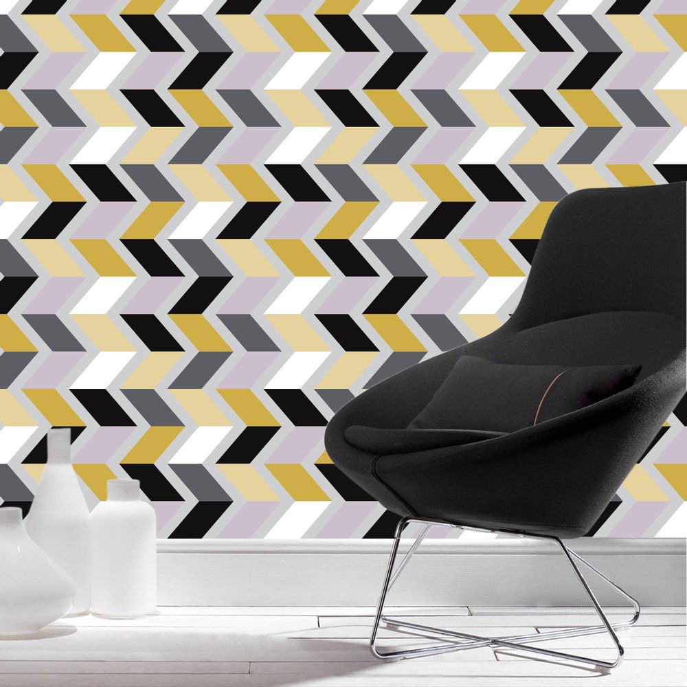 Other wall decoration - SELF ADHESIVE WALL PAPER GEOMETRIC - EASY D&CO BY HD86