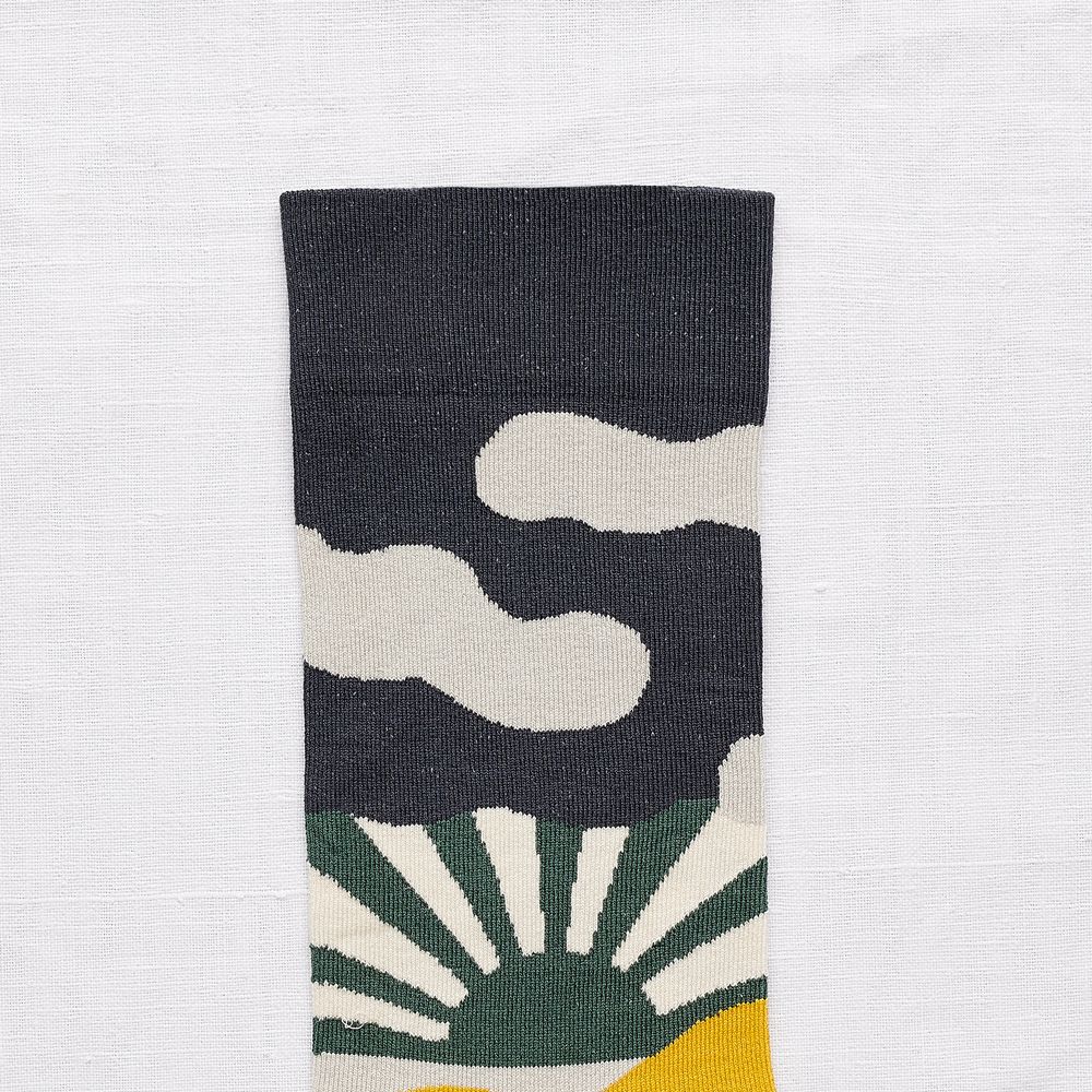 Chaussettes - Paysage Mimosa - BONNE MAISON