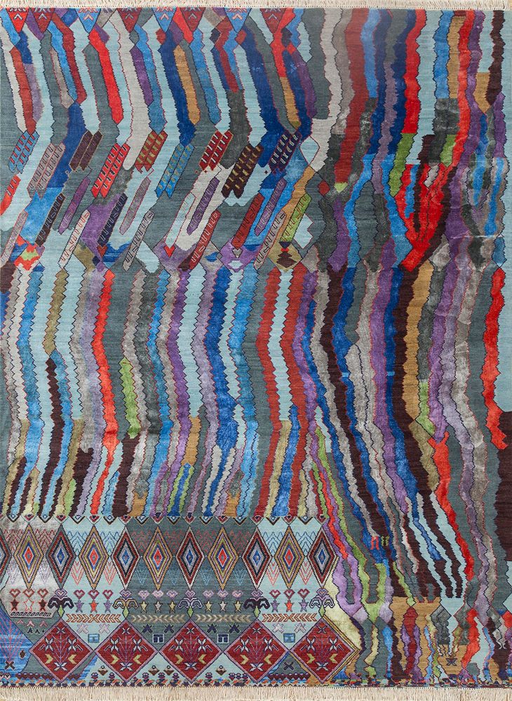 Autres tapis - Tapis Sawan ka leheriya - JAIPUR RUGS