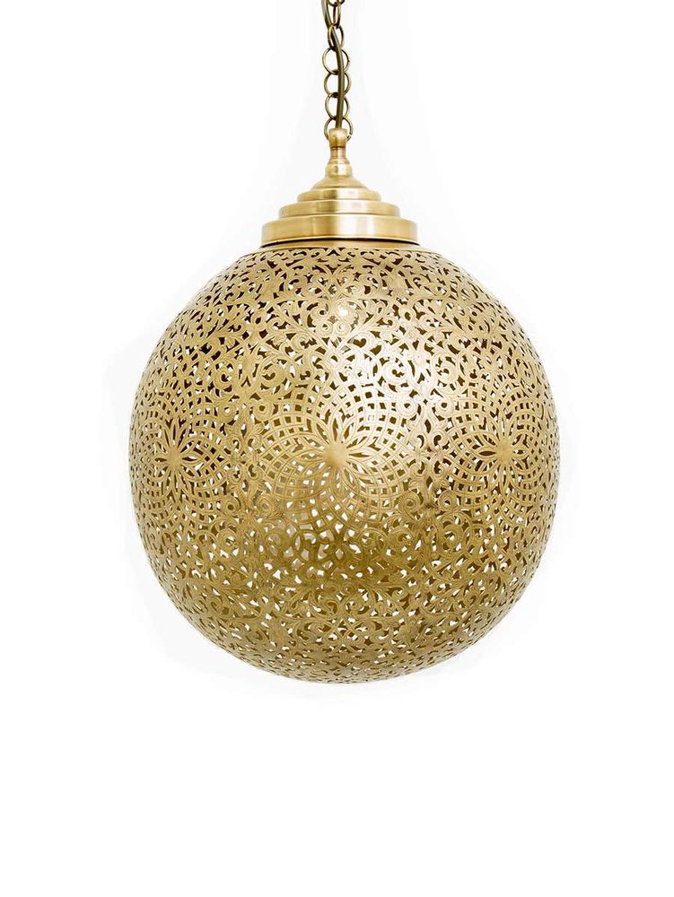 Hanging lights - FLEUR DE LUNE Pendant - Large H50cm - MOROCCAN BAZAAR