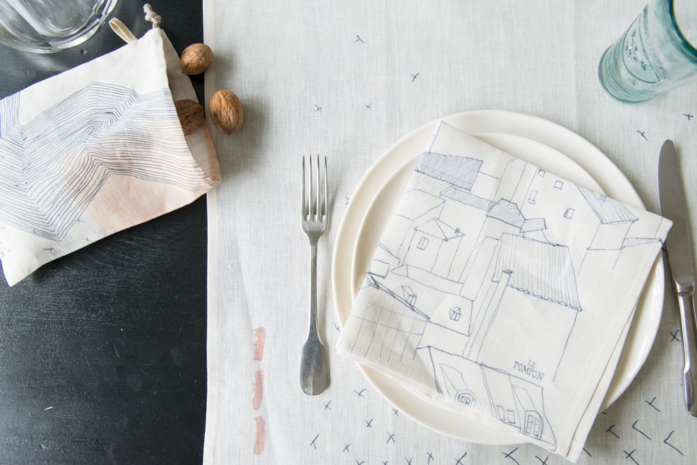 Linge de table textile - Linge de table - LE POMPON