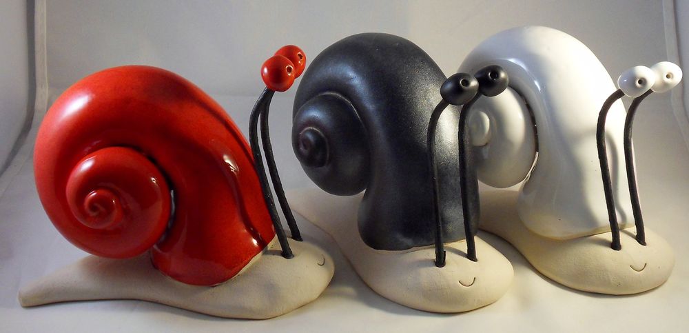 Sculptures, statuettes and miniatures - Ceramic Animals - BLEU CALADE