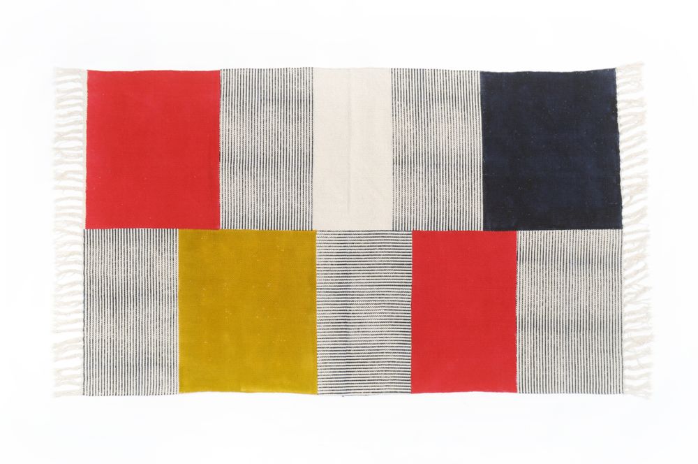 Tapis contemporains - TAPIS BLOCPRINT - BAOBAB