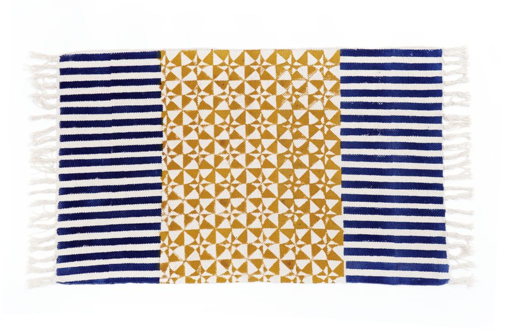 Tapis contemporains - TAPIS BLOCPRINT - BAOBAB
