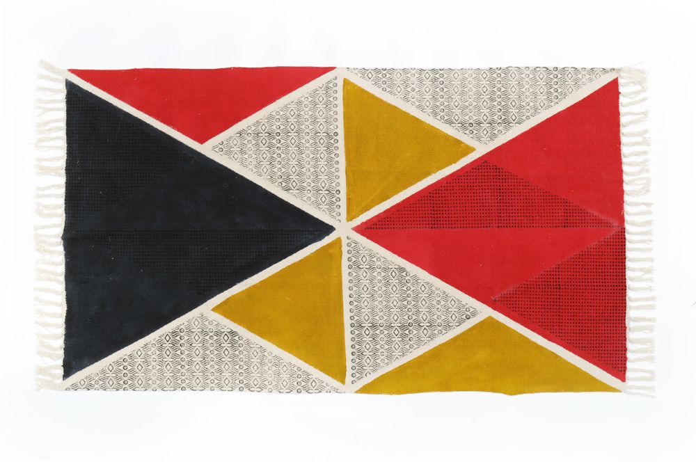Tapis contemporains - TAPIS BLOCPRINT - BAOBAB