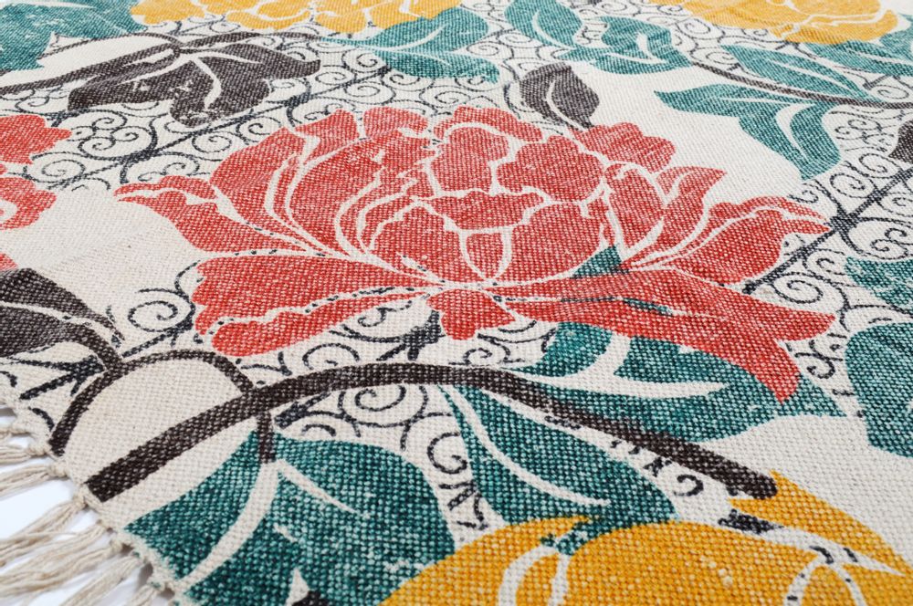Tapis contemporains - TAPIS BLOCPRINT - BAOBAB