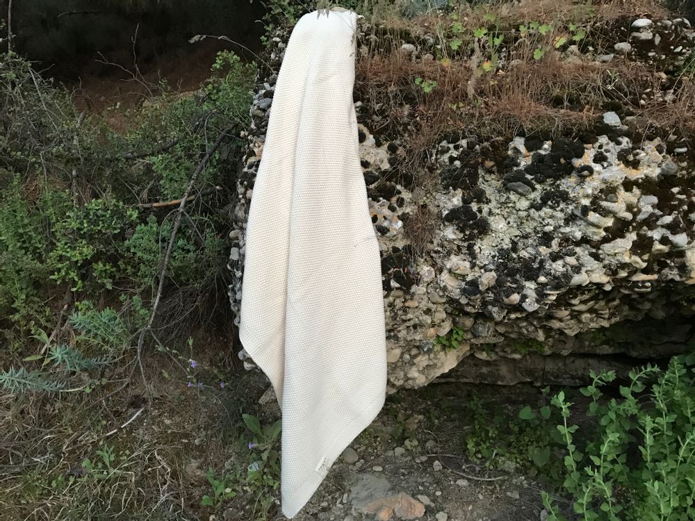Throw blankets - Organic Cotton Tricot Baby Blanket - NATURABORN
