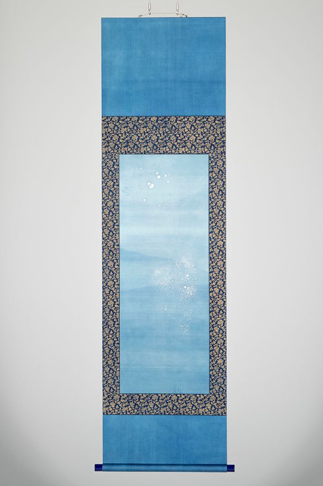 Tableaux - Indigo Hanging Scroll - SAVOIR-FAIRE DES TAKUMI