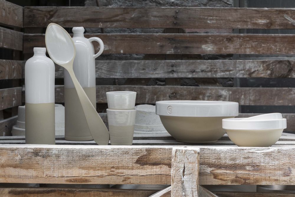 Tea and coffee accessories - stoneware tumbler - MANUFACTURE DE DIGOIN 1875