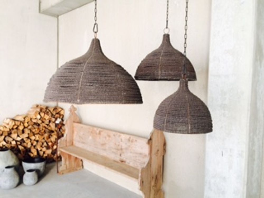 Hanging lights - chandeliers, vases, stools - MVN&I