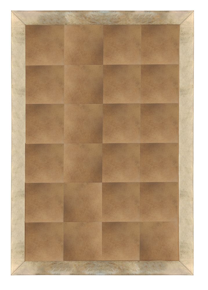 Autres tapis - Cowhide with Metallic Gold - KOKET