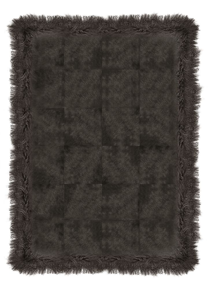Other caperts - Cowhide with Mongolian Goat Expresso - KOKET