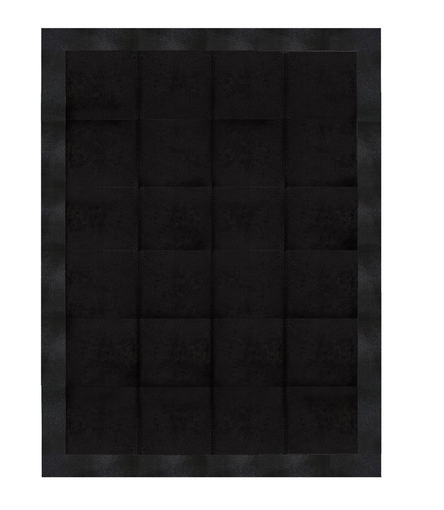 Other caperts - Stingray Embossed with Cowhide Jet Black - KOKET