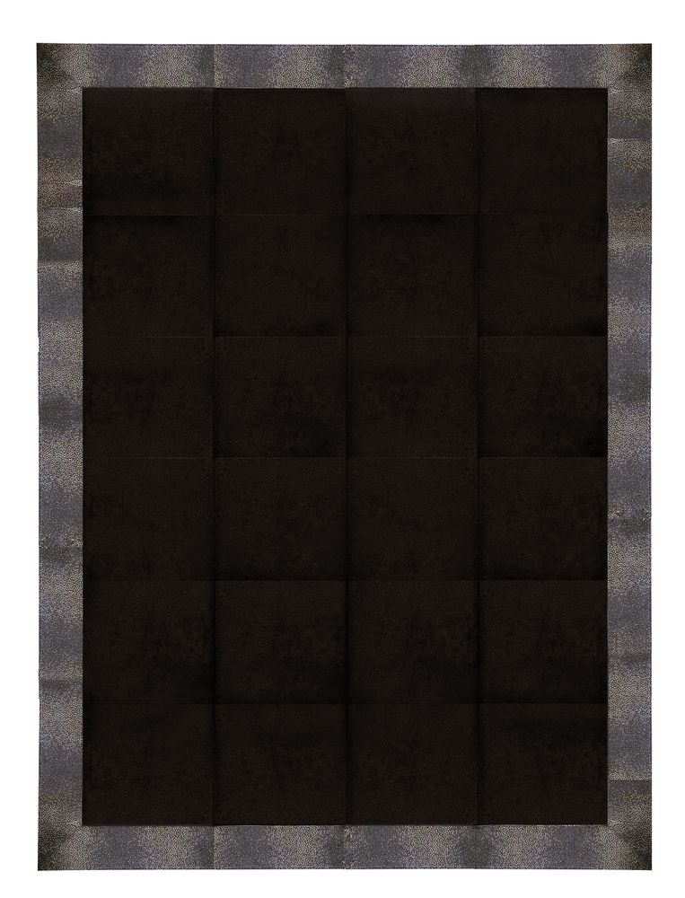 Autres tapis - Stingray Embossed with Cowhide Expresso - KOKET