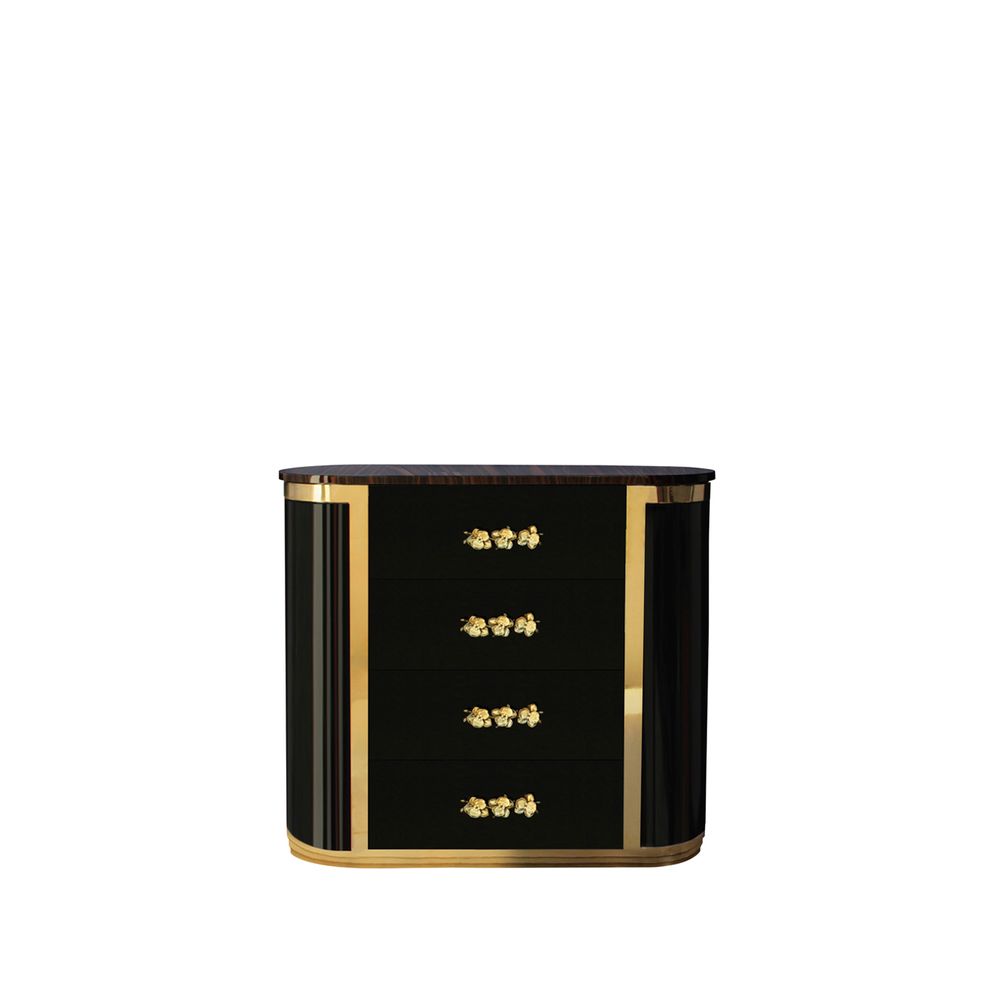 Night tables - Orchidea Nightstand - KOKET