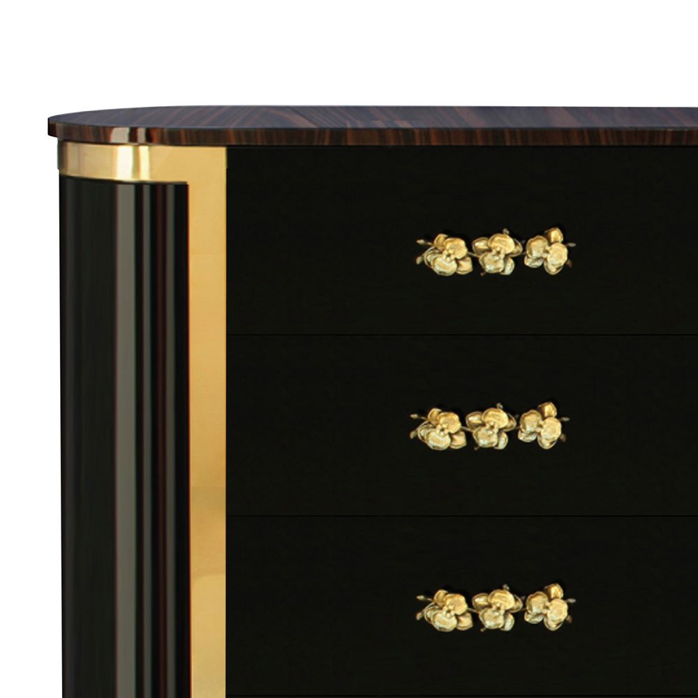 Night tables - Orchidea Nightstand - KOKET