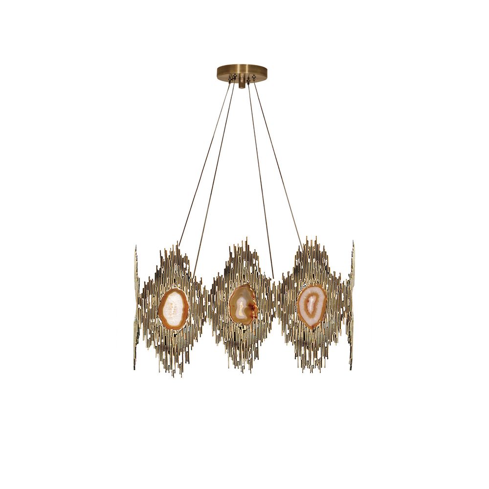 Ceiling lights - Vivre Square Chandelier - KOKET