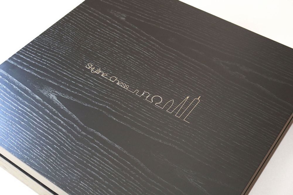 Objets design - Bronze massif de luxe London Edition - SKYLINE CHESS