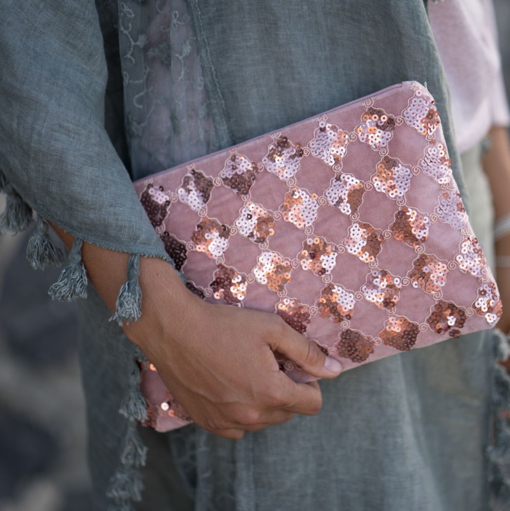 Pochettes - Pochette Sequins - BELLE & TOILE