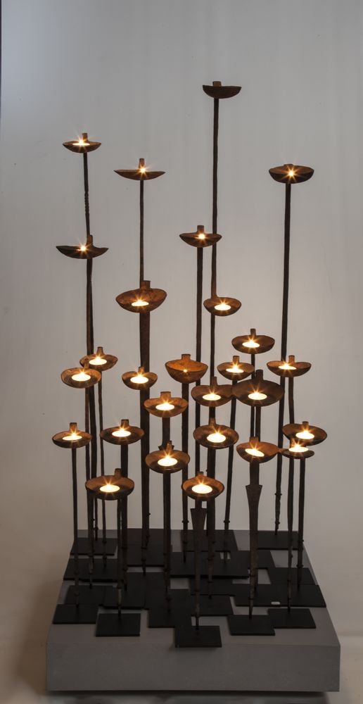 Sculptures, statuettes et miniatures - Fiftine: Lampes à huile - KANEM