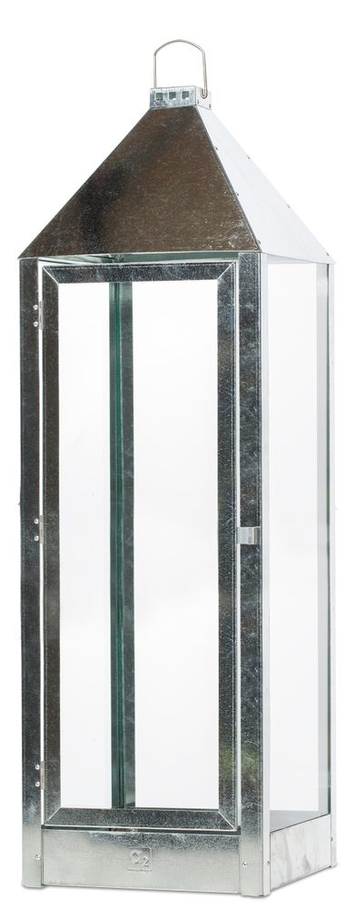 Outdoor space equipments - Mega Hightower galvanized lantern, "All year" - A2 LIVING
