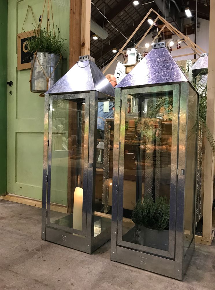 Outdoor space equipments - Mega Hightower galvanized lantern, "All year" - A2 LIVING