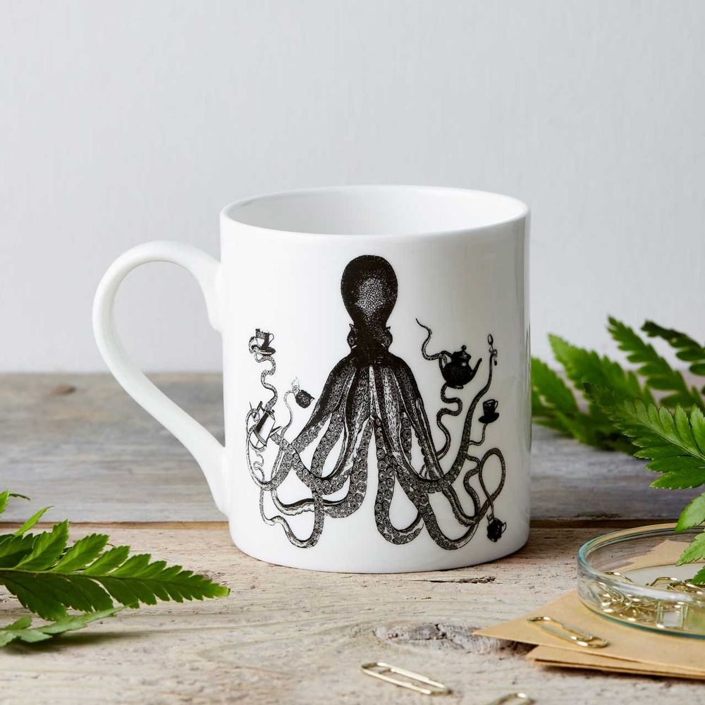 Ceramic - Fine Bone China Plates and Mugs - CHASE AND WONDER