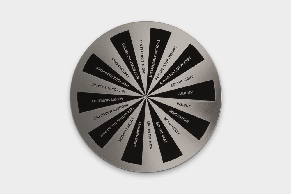 Stationery -  Greeting cards - Postcards - carte postale / Wheel of Happiness - DOTSY
