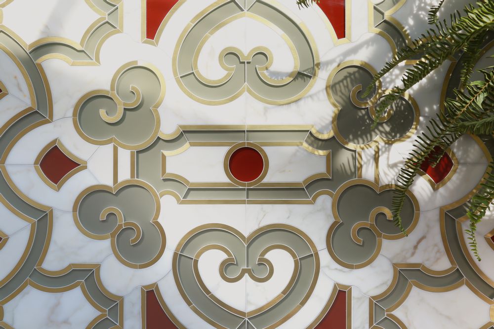 Mosaïques - Mosaïque Arabesque III- Tuileries - ELEGANTIA GROUP