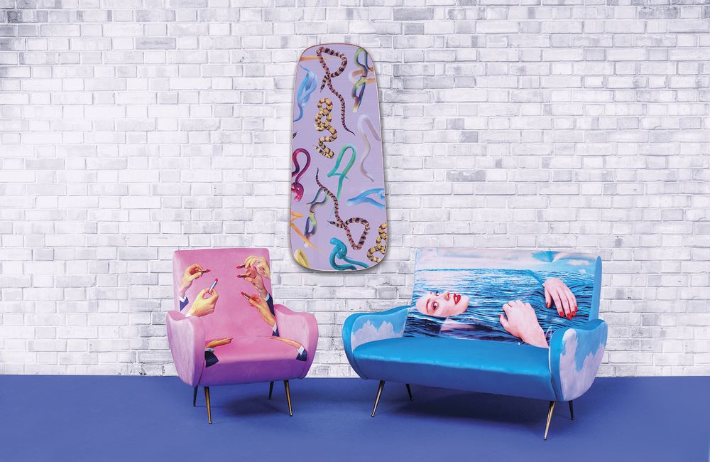 Lounge chairs for hospitalities & contracts - Seletti wears Toiletpaper - SELETTI