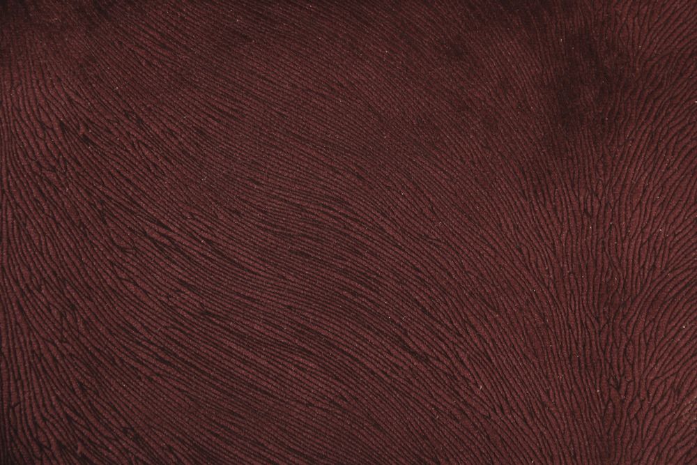 Fabrics - Hide Velvet Cranberry - KOKET