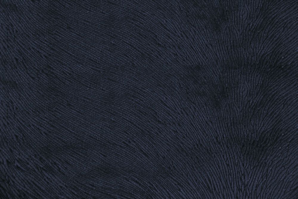Fabrics - Hide Velvet Navy - KOKET