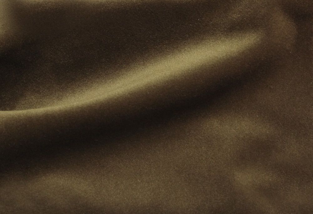 Tissus - Cozy Velvet Bronze Brown - KOKET
