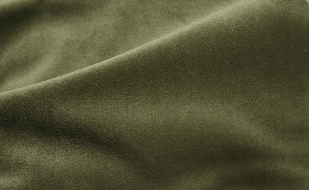 Tissus - Cozy Velvet Moss Green - KOKET