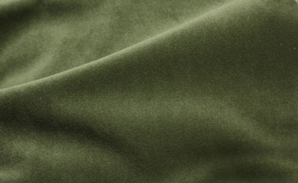 Fabrics - Cozy Velvet Eden Green - KOKET