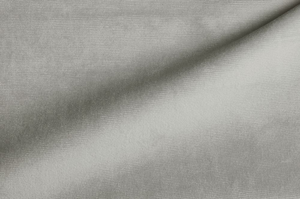 Fabrics - Paris Velvet Light Grey - KOKET