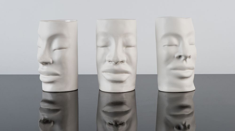 Ceramic - VERRE PORTRAIT - SWAN